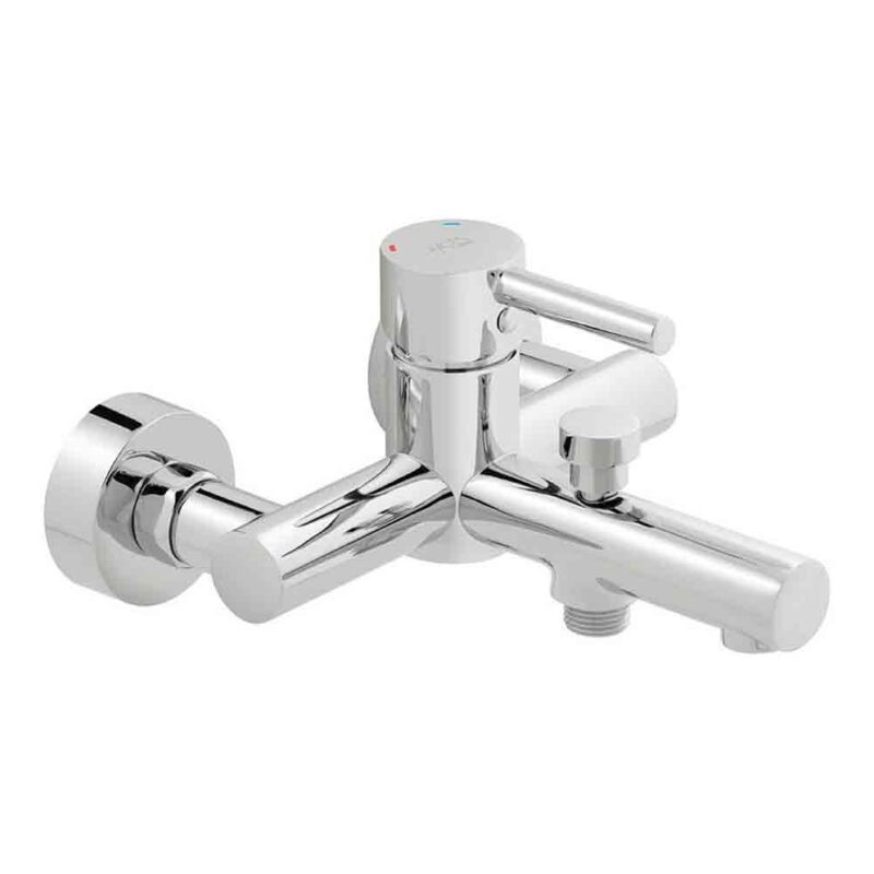 Vado Nuri Chrome Wall Mounted Bath Shower Mixer Tap Vado Nuri Chrome Wall Mounted Bath Shower Mixer Tap