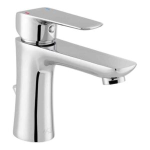 Vado Vala Chrome Mono Basin Mixer Tap with Pop-Up Waste