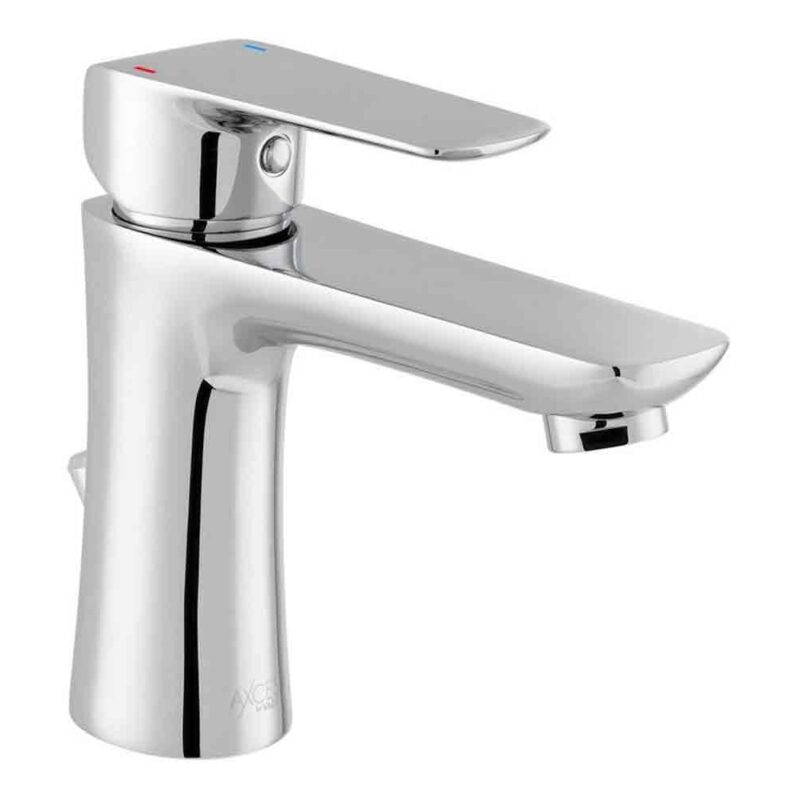 Vado Vala Chrome Mono Basin Mixer Tap with Pop-Up Waste Vado Vala Chrome Mono Basin Mixer Tap with Pop-Up Waste