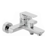 Vado Vala Chrome Wall Mounted Bath Shower Mixer Tap