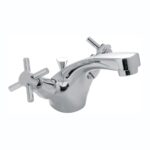 Vado Vecta Chrome Mono Basin Mixer Tap with Pop-Up Waste