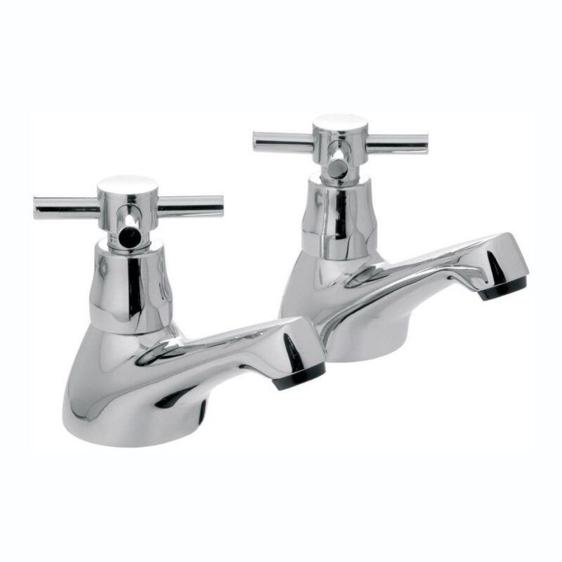 Vado Vecta Chrome Basin Pillar Taps Vado Vecta Chrome Basin Pillar Taps