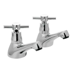 Vado Vecta Chrome Bath Pillar Taps