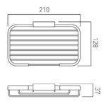 Vado Medium Rectangular Basket
