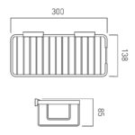Vado Large Rectangular Basket