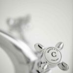 Vado Axbridge Cross Chrome Mono Basin Mixer with Pop-Up Waste