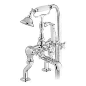 Vado Axbridge Cross Chrome Bath Shower Mixer Tap