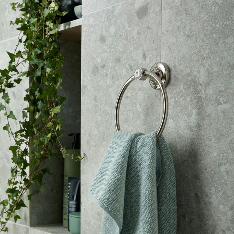 Vado Axbridge Nickel Towel Ring