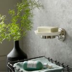 Vado Axbridge Ceramic Soap Dish & Holder Nickel