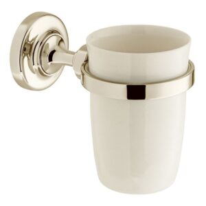 Vado Axbridge Ceramic Tumbler & Holder Nickel