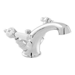 Vado Axbridge Lever Chrome Mono Basin Mixer with Pop-Up Waste