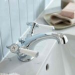 Vado Axbridge Lever Chrome Mono Basin Mixer with Pop-Up Waste
