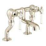 Vado Axbridge Lever Nickel Bath Filler Tap