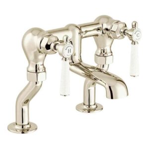 Vado Axbridge Lever Nickel Bath Filler Tap