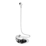 Vado Axbridge Basin Waste with Ceramic Plug & Chain Chrome