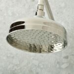 Vado Axbridge Nickel 200mm Shower Head & Arm