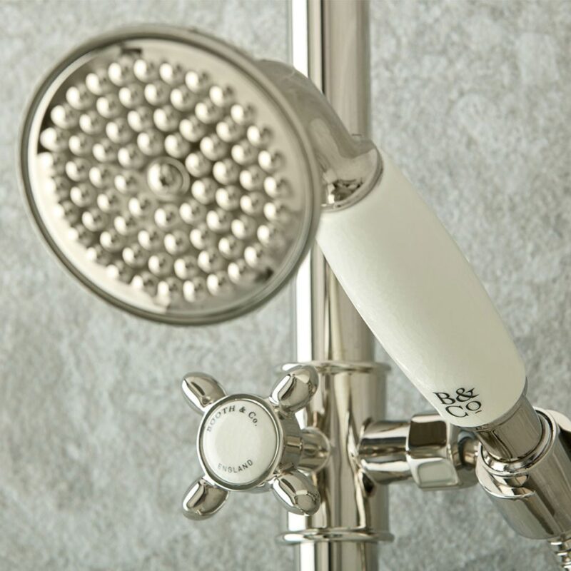 Vado Axbridge Nickel Slide Rail Shower Kit