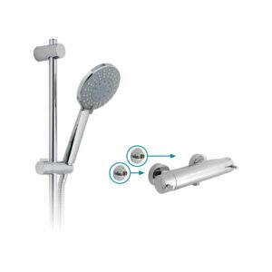 Vado Celsius Exposed Thermostatic Shower Set