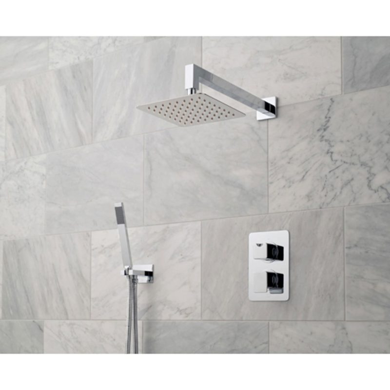 Vado Phase 2 Outlet Thermostatic Shower Set