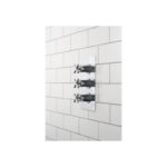 Vado Elements 2 Outlet 3 Handle Thermostatic Valve
