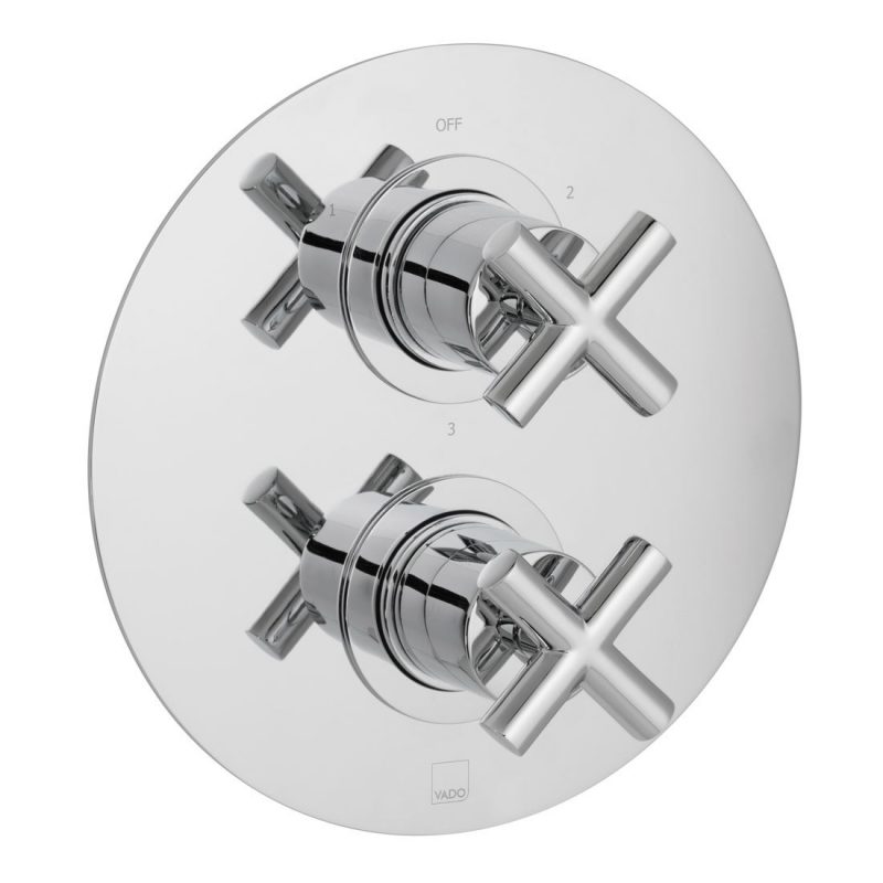 Vado Elements 3 Outlet 2 Handle Thermostatic Valve