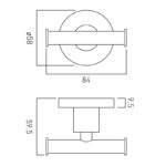 Vado Elements Robe Hook