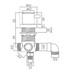 Vado Zoo 2 Outlet Diverter
