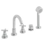 Vado Elements 5 Hole Bath Shower Mixer