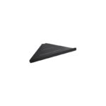 Vado Shama Brushed Black Corner Shelf