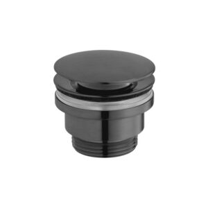 Vado Brushed Black Universal Basin Waste