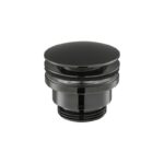 Vado Omika Universal Basin Waste Polished Black