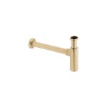 Vado Brushed Gold Round Bottle Trap