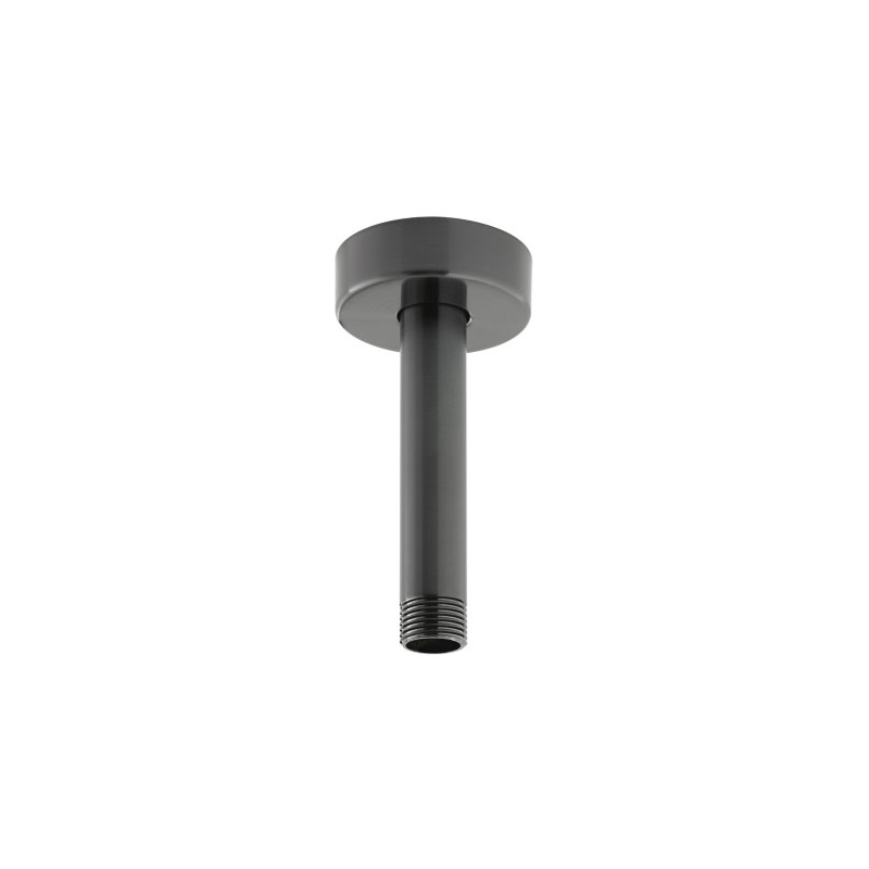 Vado Brushed Black Fixed Ceiling Mounted Shower Arm 100mm Vado Brushed Black Fixed Ceiling Mounted Shower Arm 100mm