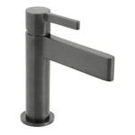 Vado Edit Brushed Black Mono Basin Mixer Tap