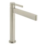 Vado Edit Brushed Nickel Extended Mono Basin Mixer Tap