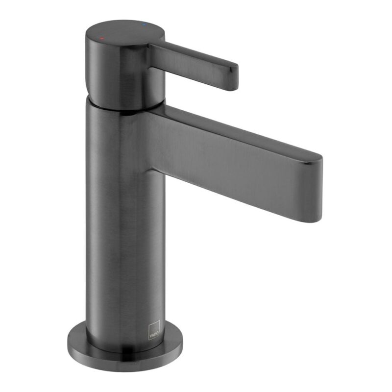 Vado Edit Brushed Black Mini Mono Basin Mixer Tap