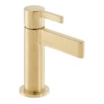 Vado Edit Brushed Gold Mini Mono Basin Mixer Tap