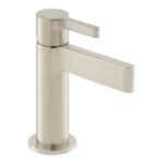 Vado Edit Brushed Nickel Mini Mono Basin Mixer Tap