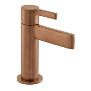 Vado Edit Brushed Bronze Mono Basin Mixer Tap