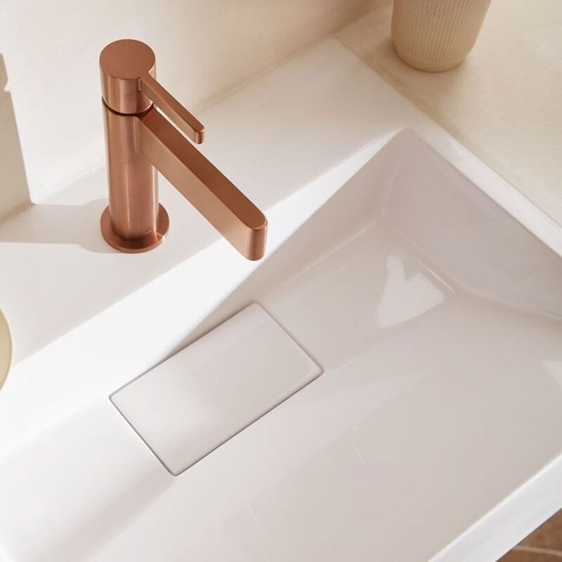 Vado Edit Brushed Bronze Mono Basin Mixer Tap