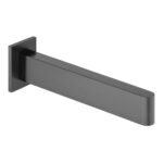 Vado Edit Brushed Black Wall Mounted Bath Spout