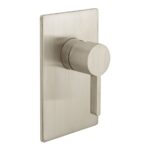 Vado Edit Brushed Nickel 1 Outlet Concealed Manual Shower Valve