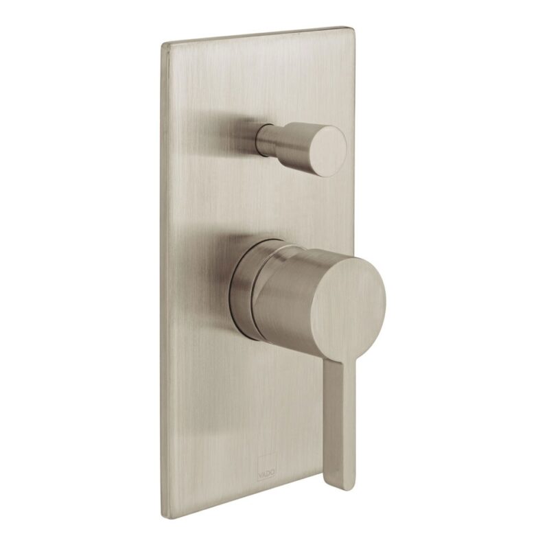 Vado Edit Brushed Nickel 2 Outlet Concealed Single Lever Shower Valve Vado Edit Brushed Nickel 2 Outlet Concealed Single Lever Shower Valve