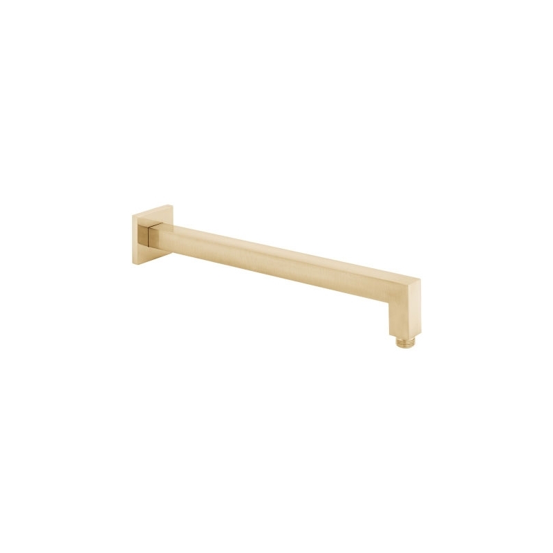 Vado Brushed Gold Easy Fit Square Shower Arm Vado Brushed Gold Easy Fit Square Shower Arm