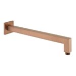 Vado Brushed Bronze Easy Fit Square Shower Arm