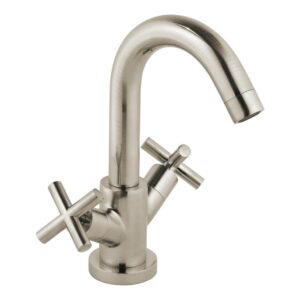 Vado Elements Brushed Nickel Mono Basin Mixer Tap