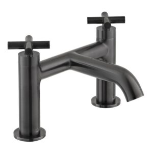 Vado Elements Brushed Black Bath Filler Tap