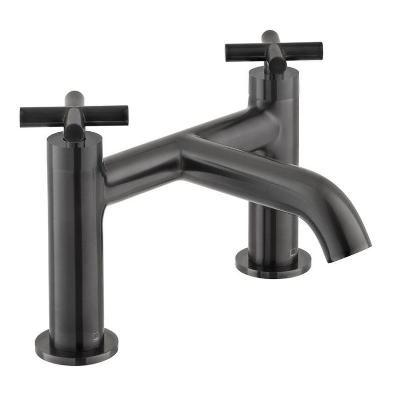 Vado Elements Brushed Black Bath Filler Tap Vado Elements Brushed Black Bath Filler Tap