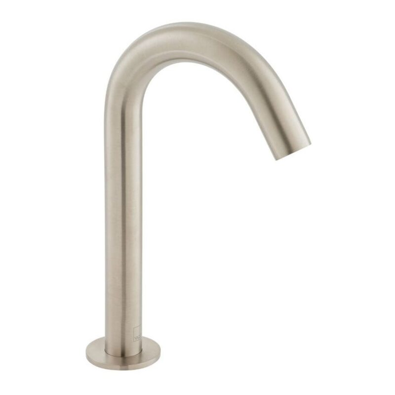 Vado I Tech Brushed Nickel Infra-Red Deck Mounted Basin Spout Vado I Tech Brushed Nickel Infra-Red Deck Mounted Basin Spout