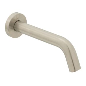 Vado I Tech Brushed Nickel Infra-Red Wall Mounted Basin Spout